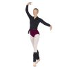 Eurotard Adult Classic Wrap Sweater Adult S Black - DanceSupplies.com