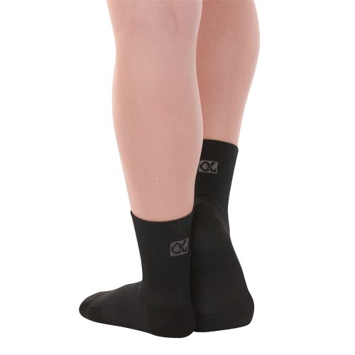 Apolla Performance Shocks Adult XS Black Non-Traction- DanceSupplies.com