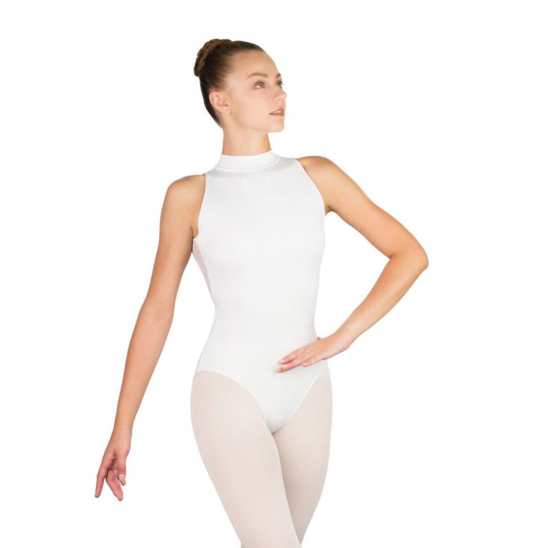 Ballet Rosa Amelie Leotard - Blanc Child 10 Blanc - DanceSupplies.com