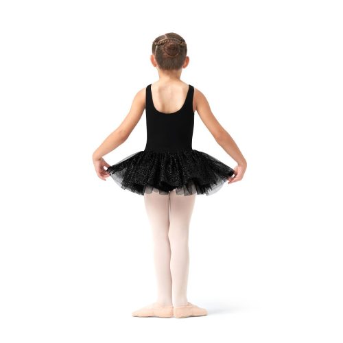 Bloch CL1012 Glitter Tank Tutu Dress Candy Black 2