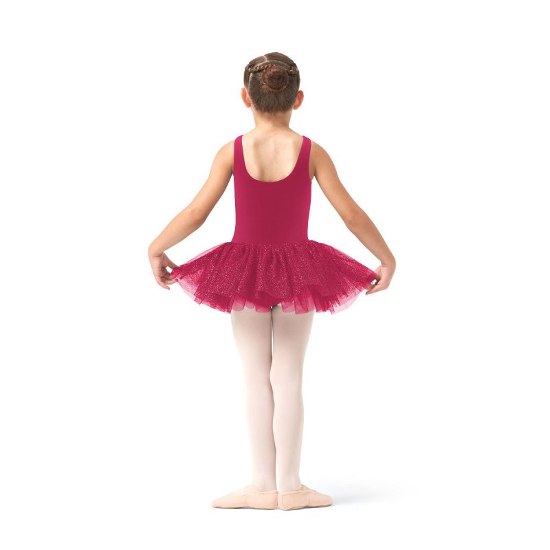 Bloch CL1012 Glitter Tank Tutu Dress Ruby 2