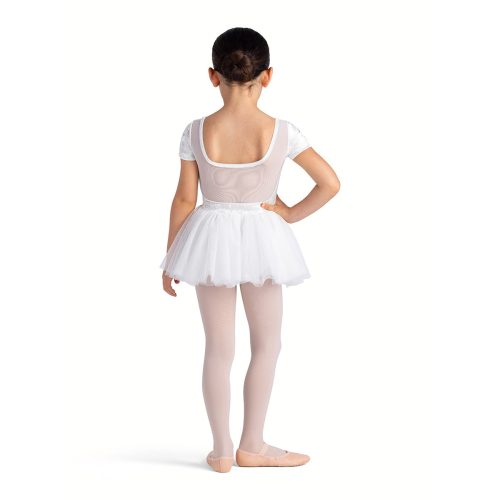 Bloch CL5242 Girls Delilah Cap Sleeve Tutu Dress White 2