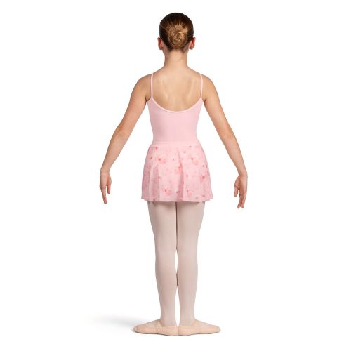 Bloch CR5211 Girls Grace Floral Mesh Skirt CDP 2