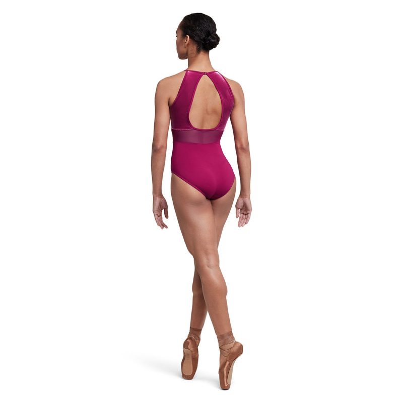 Bloch L5615 Adult Kai Leotard Magenta 2