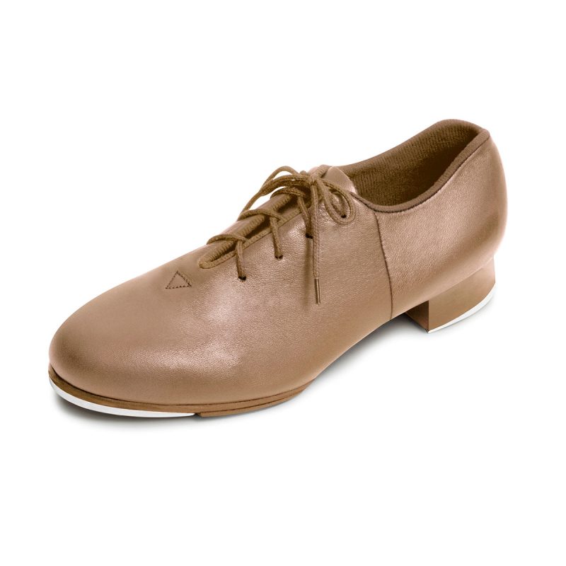 Bloch Tap-Flex Children's Tap Shoes Child 10 Tan - DanceSupplies.com