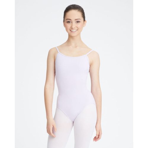 Capezio Adult Cotton Camisole Leotard w/Adjustable Straps Adult XS Lavender - DanceSupplies.com