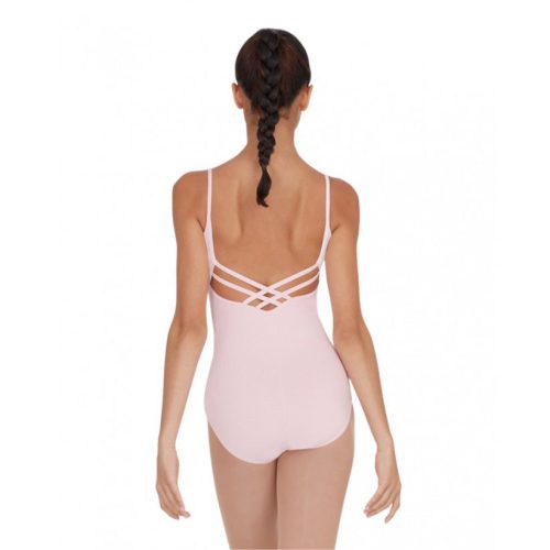 CC102 Capezio V Neck Camisole Leotard PNK 2