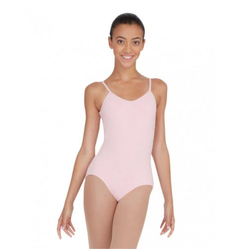 Capezio Adult V-Neck Camisole Leotard Adult XS Pink - DanceSupplies.com