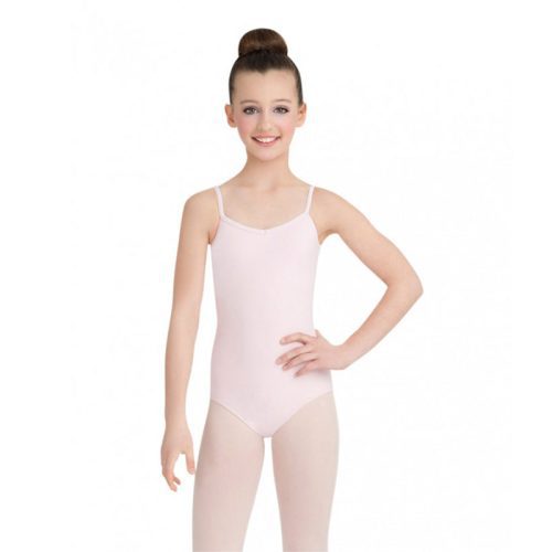 Capezio Child's V-Neck Camisole Leotard Child S Pink - DanceSupplies.com