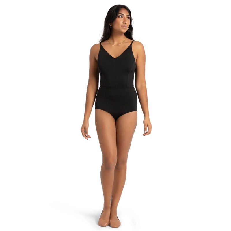 Capezio Bella Notte Amore Leotard Adult XS Black - DanceSupplies.com