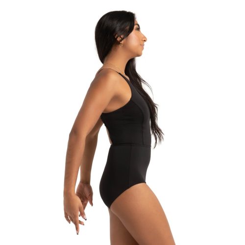 Capezio 12157W Bella Notte Amore Leotard Black