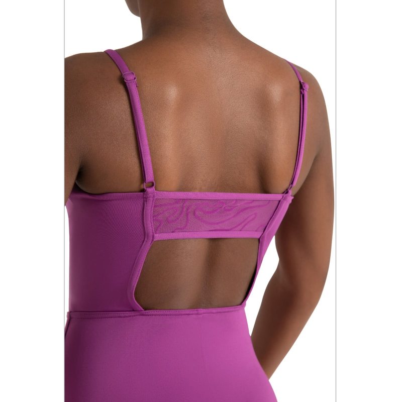 Capezio 12157W Bella Notte Amore Leotard Hyacinth Violet 2