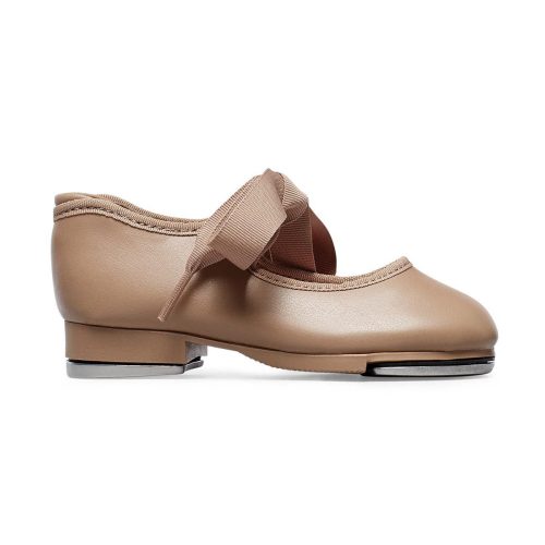 Capezio Adult Shuffle Tap Tap Shoes - Caramel Adult 3.5 Medium Caramel- DanceSupplies.com