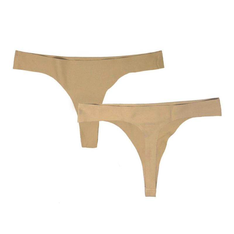 Capezio 3691W Seamless Thong Nude