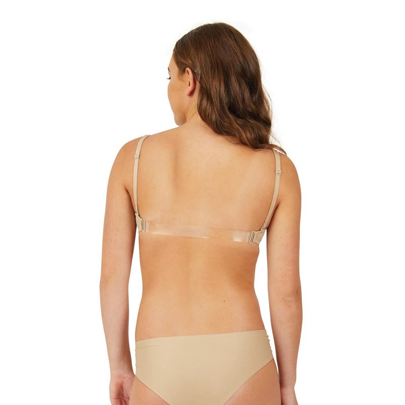 Capezio 3767W Underwire Minimal Show Bra Nude 2