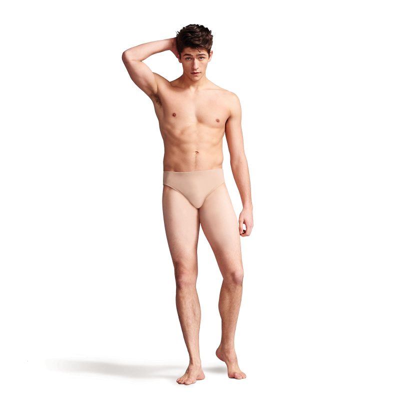 Capezio Full Seat Dance Brief Child M Nude - DanceSupplies.com