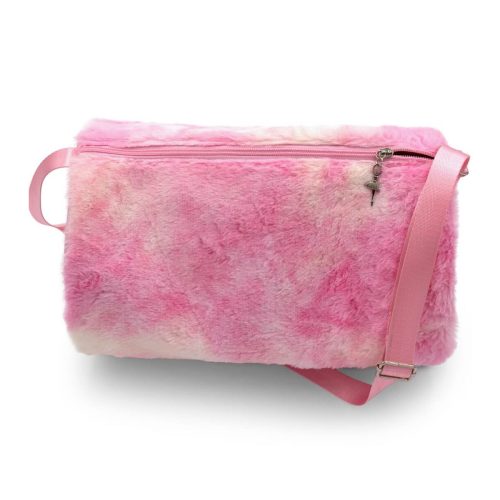 Capezio B286 Faux Fur Dance Duffel PNK 5