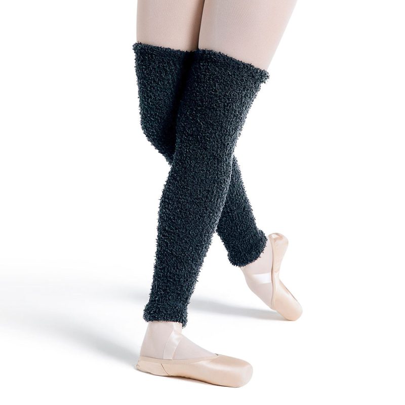 Capezio 24" Pamper Legwarmers Grey  - DanceSupplies.com