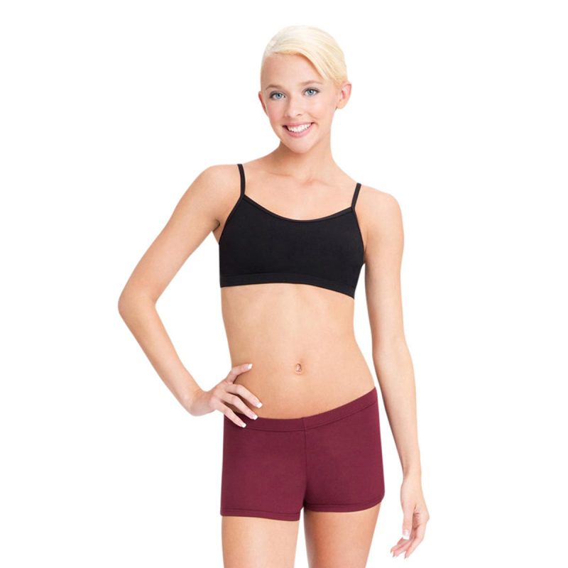 Capezio Adult Camisole Bra Top Adult XS Black - DanceSupplies.com