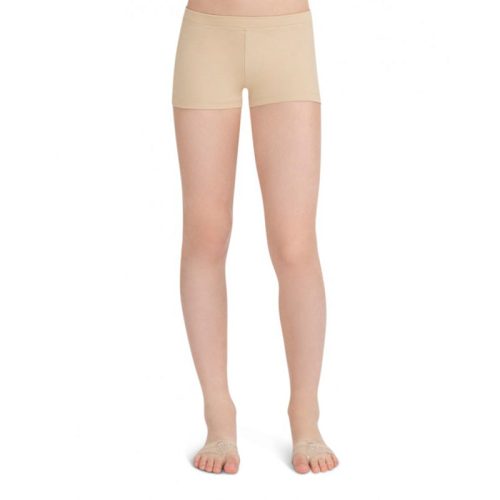 Capezio TB113C Capezio Low Rise Boy Cut Shorts NUD