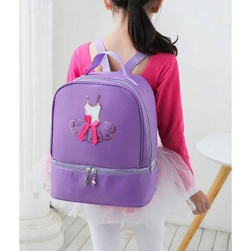 Covet Sparkly Tutu Backpack Purple 3