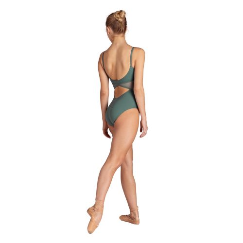 Danznmotion 21100A Adult Alexis Camisole Leotard Sage 2