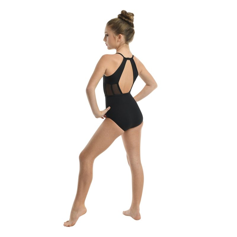 Danznmotion 21105C Child Brigitte Leotard Black 3