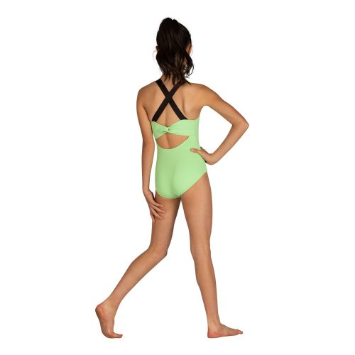 Danznmotion 24130C Child Rumer Leotard Luminous Green 2