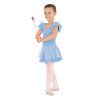 Eurotard Sophia Bow Dress Child XS Light Blue - DanceSupplies.com