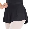 Eurotard Adult Mini Pull-On Skirt Adult XS Black - DanceSupplies.com