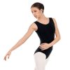 Eurotard Adult Tank Leotard Adult XS Black - DanceSupplies.com