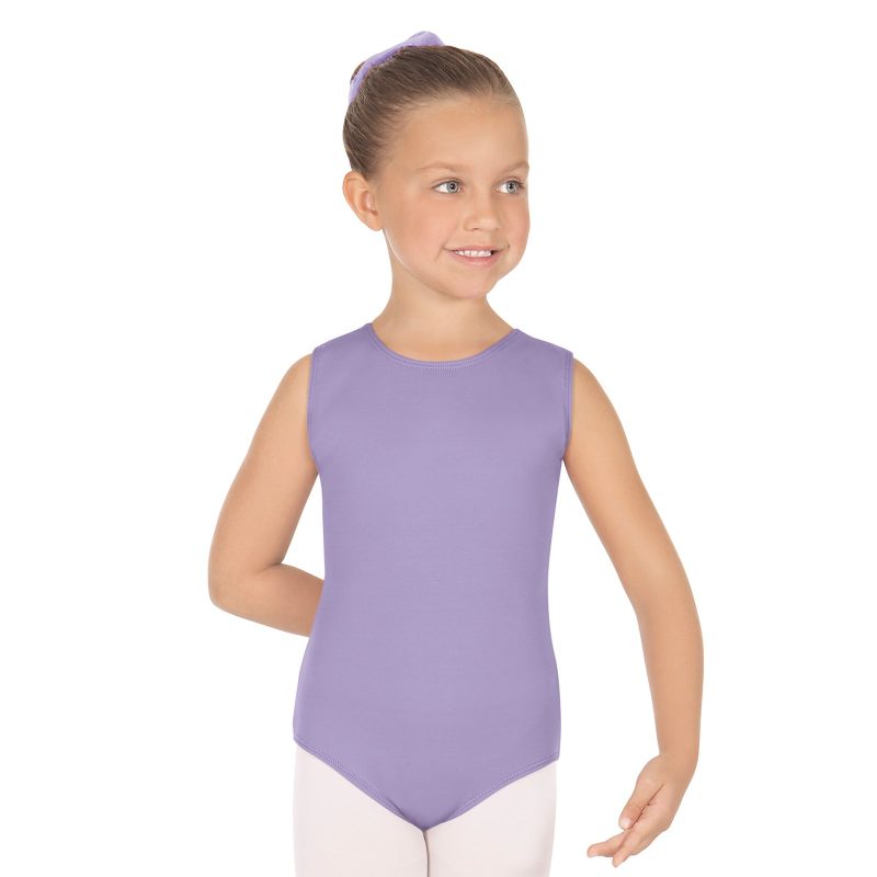 Eurotard Child's Tank Leotard Child XS Lilac - DanceSupplies.com