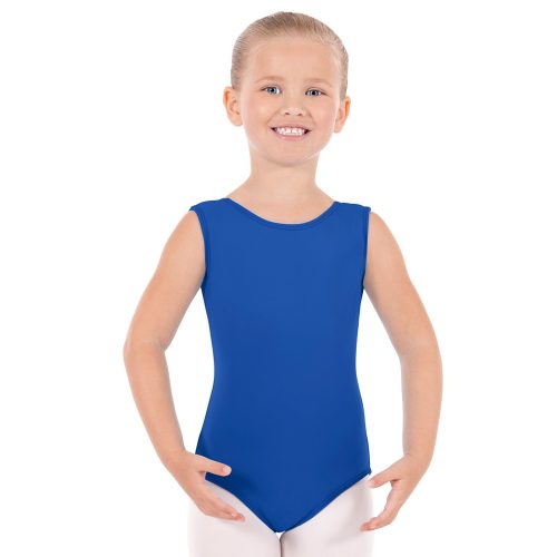 Eurotard Child's Tank Leotard Child XS Royal - DanceSupplies.com