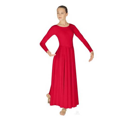 Eurotard Simplicity Liturgical Dress Child S Red - DanceSupplies.com