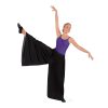 Eurotard Unisex Palazzo Pants Adult S/M Black - DanceSupplies.com