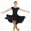 Eurotard Adult/Child Pull-On Skirt X-Small Black - DanceSupplies.com