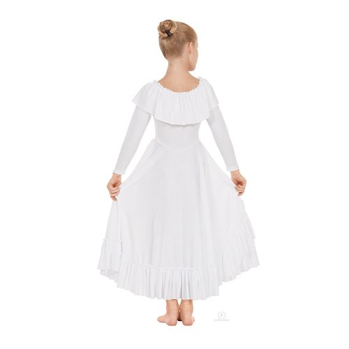 Eurotard 13779C Child Revelation Dress White 2