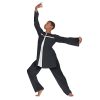 Eurotard Unisex Adult Faith Top Adult S Black/White - DanceSupplies.com