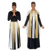 Eurotard Metallic Streamer Skirt/Top Child Gold/Silver - DanceSupplies.com