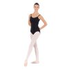 Eurotard Adult Adjustable Camisole Leotard Adult XS Black - DanceSupplies.com