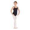 Eurotard Child's Adjustable Camisole Leotard Child XS Black - DanceSupplies.com