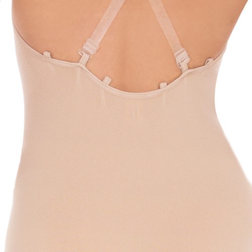 Eurotard 95707 Adult Seamless Camisole Leotard Beige 4