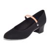 Freed Cuban Heel Adult Character Shoes Adult 3 = U.S. 5.5 Black - DanceSupplies.com