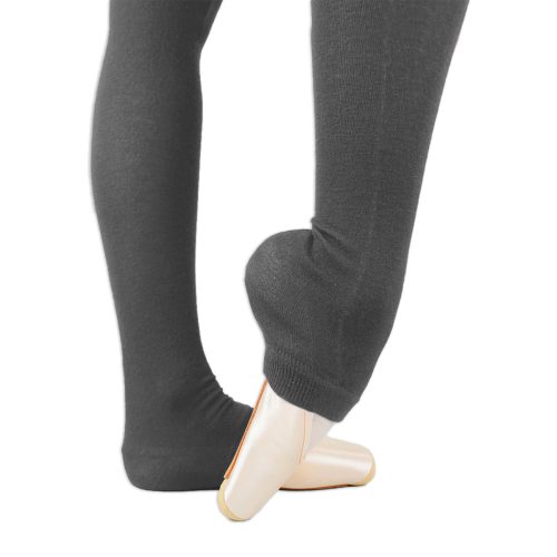 Gaynor Minden Sweater Tights Adult S Charcoal - DanceSupplies.com