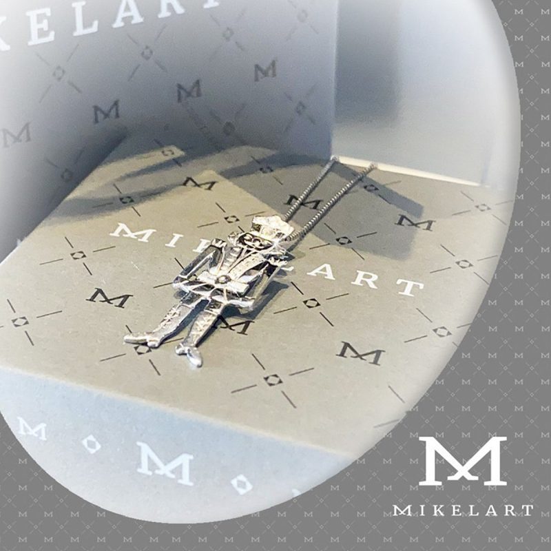 Mikelart MK NT Nutcracker Pendant 2