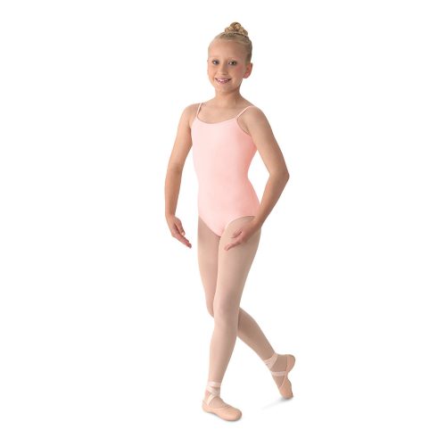 Mirella Girl's Camisole Leotard Child 2-4 Pale Pink - DanceSupplies.com