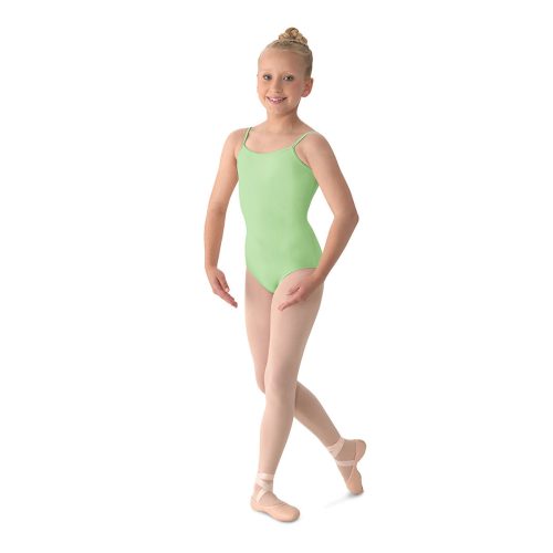 Mirella Girl's Camisole Leotard Child 2-4 Seafoam - DanceSupplies.com