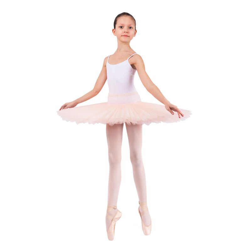 Nikolay 0455 1N Child 4 Layer Pancake Tutu PNK