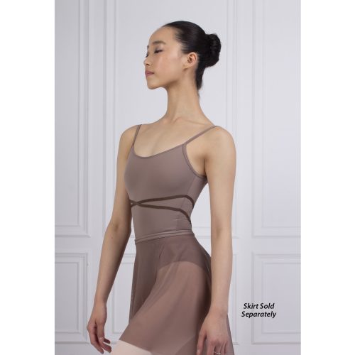 Nikolay Adult Camilla Leotard Adult XXS Coffee - DanceSupplies.com