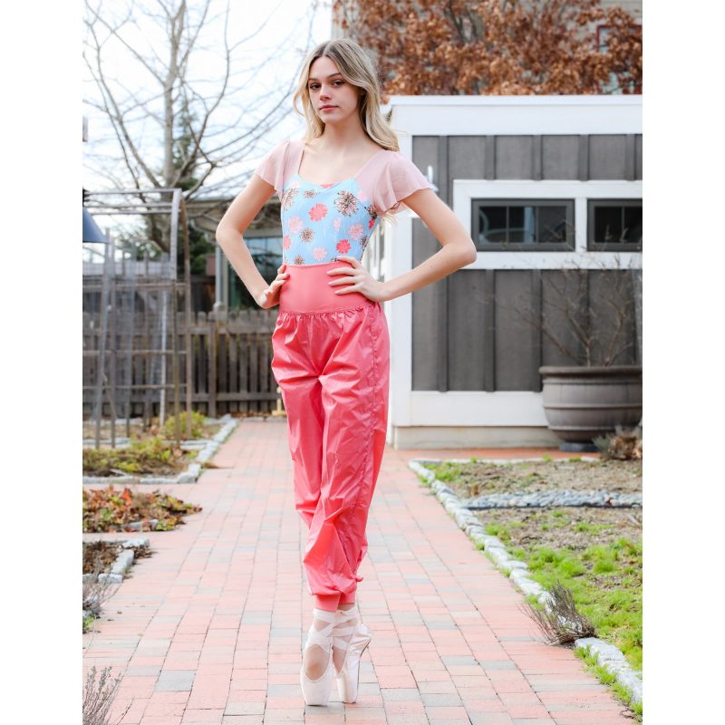 Oh La La Chic Ballet Andrea Trash Pants Coral